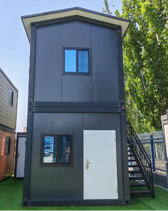 two story container house