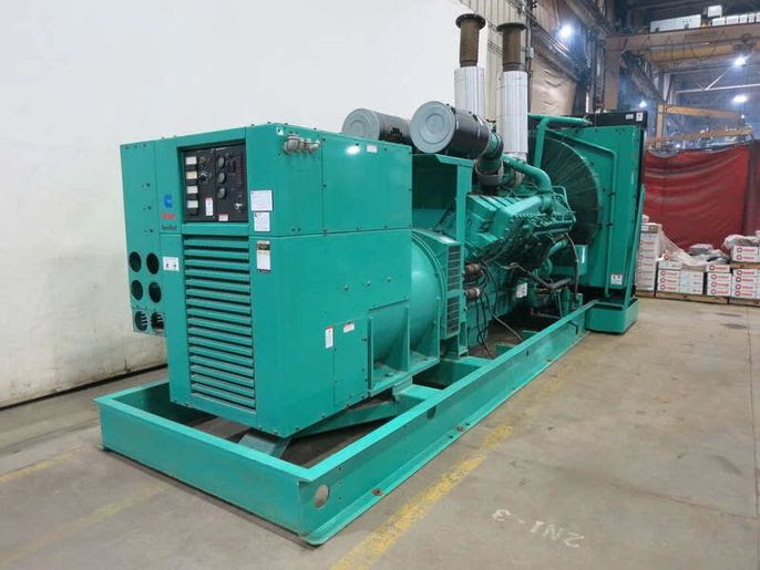 Reduced! Cummins 1500KW / KTA50-G9 Standby Generator, Only 229 Hours!