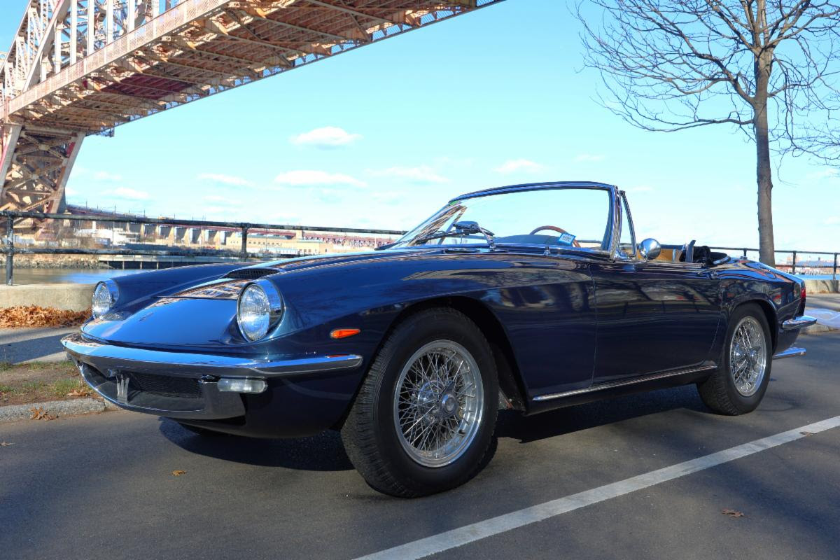 Winter Special: 1964 Maserati Mistral 3.5 Spyder with Factory Hardtop