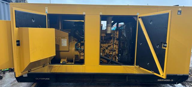 Used GEP400-3 CAT Olympian Perkins/Leroy acoustic generator.