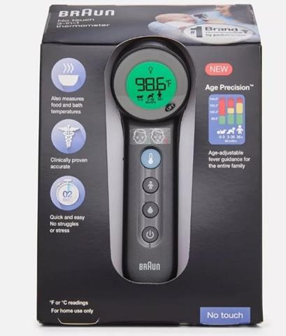 Braun No Touch Thermometers USA