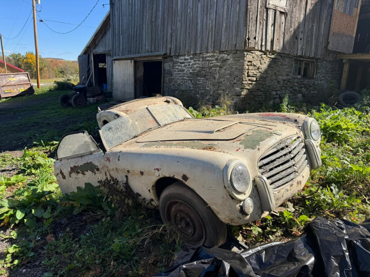 Ultra Rare 1953 Siata Daina Gran Sport by Stabilimenti Farina