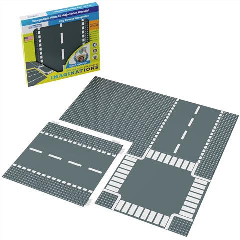 City Streets Baseplates to work with LEGO USA