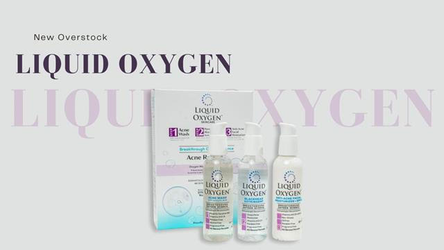 New Overstock Manifested Pallets of Liquid Oxygen Acne Regimen