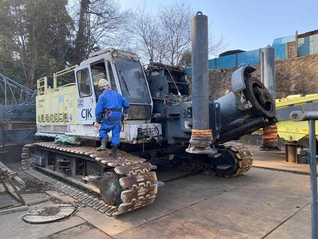 Hitachi Piling Rig 