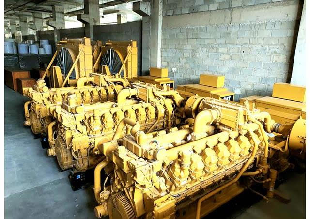 Caterpillar G3516Le gas generators 3 sets unused new