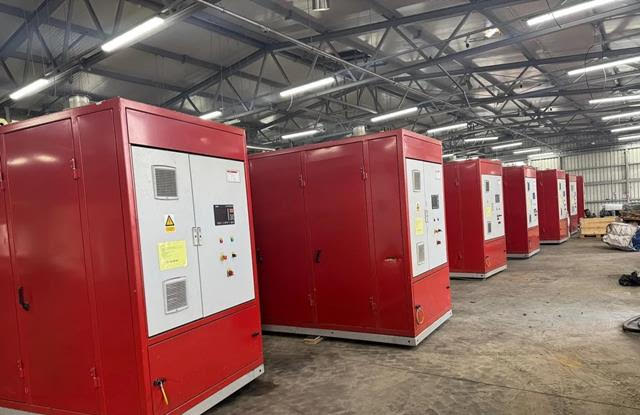 130kW, 400V, 50 Hz Man / Marelli Biogas CHP Plant