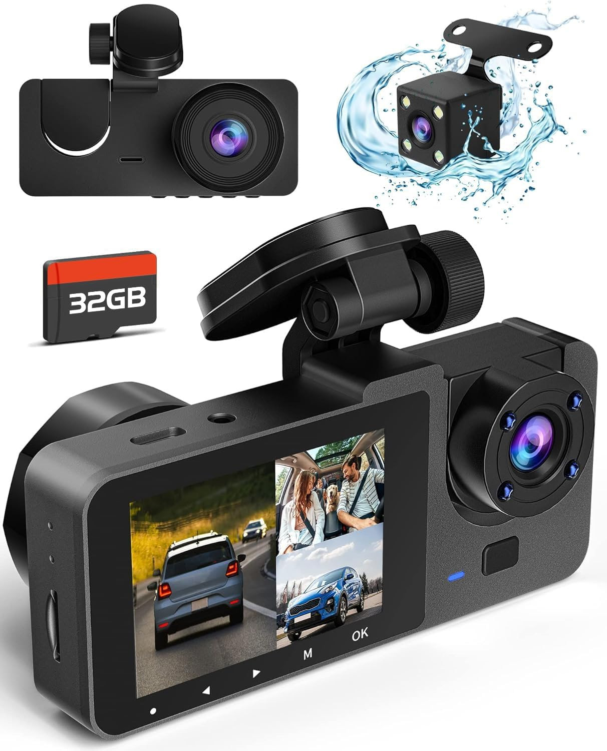 4K Full UHD Dash Camera for Cars.  4000 Units. EXW Chicago $15.00 Unit. Retail $43.69