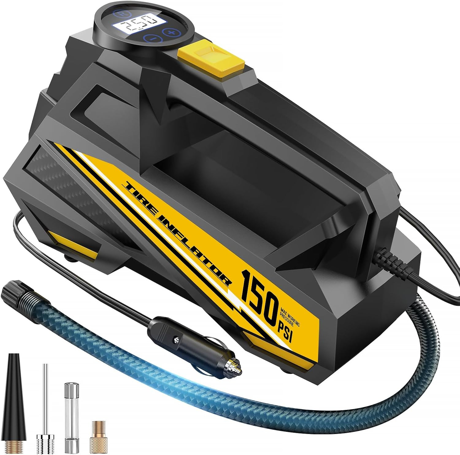 FLYKID 150PSI Tire Inflator. 8000 Units. EXW Chocago $9.95 Unit. Retail $26.99