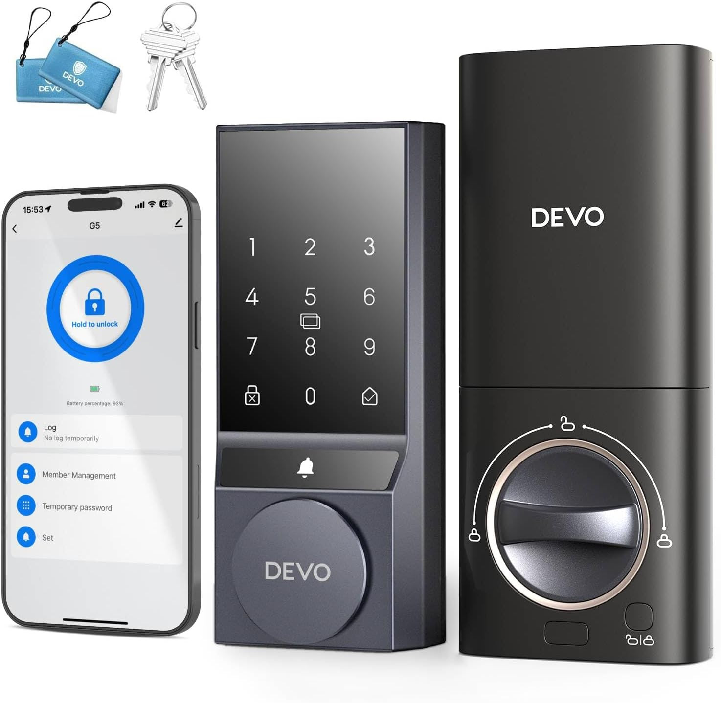 Devo Smart Door Lock. 5421 Units. EXW  NJ  USA $24.00 Unit. Retail $105.99 