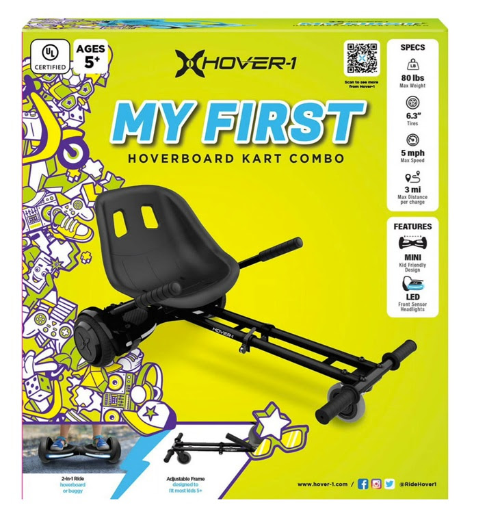 Hover-1 My First Hoverboard Hover Kart Combo for Kids. 936 Units. EXW Los Angeles $30.00 Unit.  Retail $199.99 (On sale now $99.99)                            