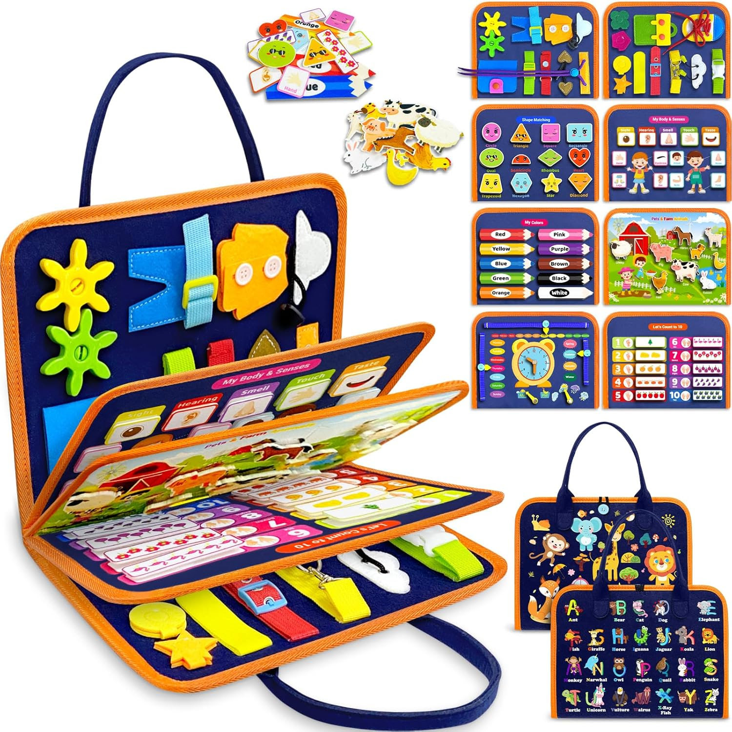 Busy Board Montessori Educational Toys. 16,568 Units. EXW Denver, Co  USA $2.95 Unit.