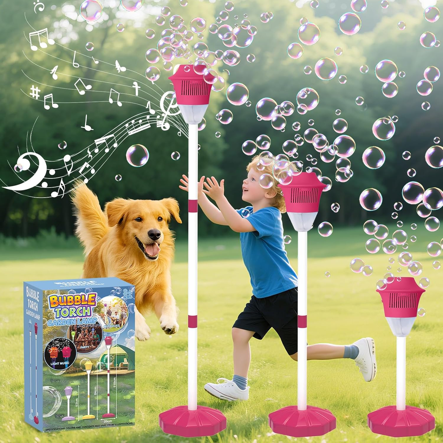 Height Adjustable Torch Lamp Bubble Machine. 3200 Units.  EXW Los Angeles $6.75 Unit. Retail $23.99