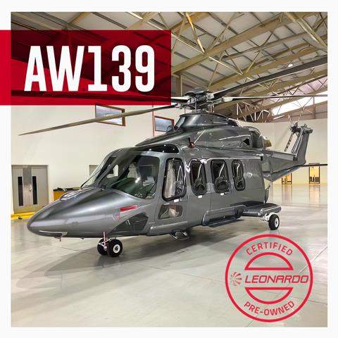 AW139 VIP Leonardo Helicopters 