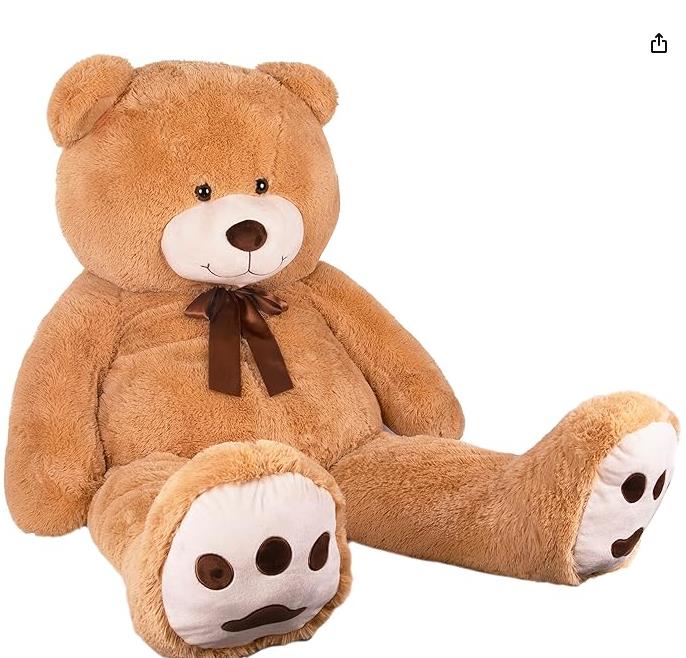 5ft Giant Teddy Bear & Giant 5ft Jumbo Stuffed Bunny.  3630 Units. EXW AZ $17.00 Unit. Retail $65.99 (On sale now $49.95)
