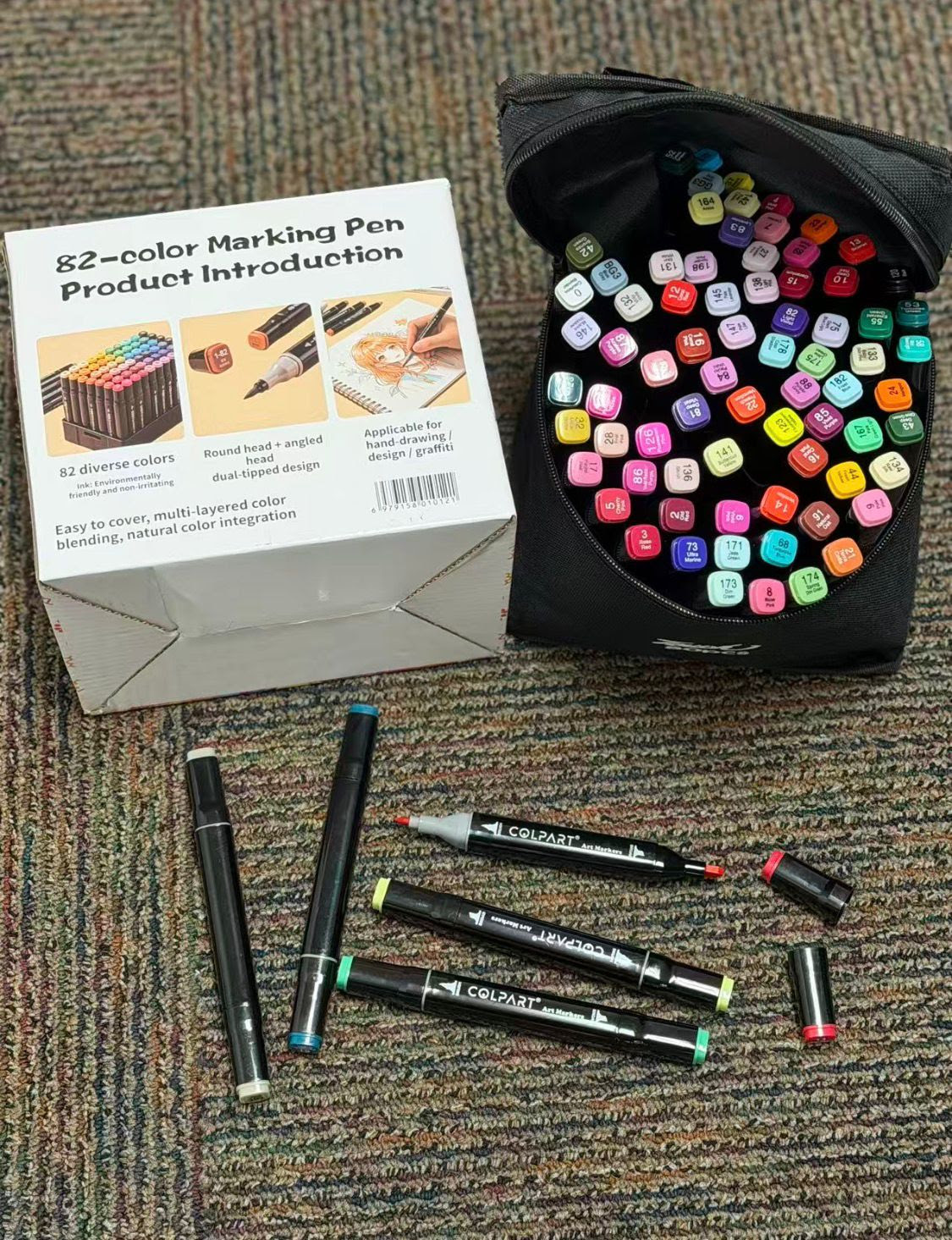 82-Color Marking Pen. 5000 Sets. EXW Los Angeles $9.50 Set.