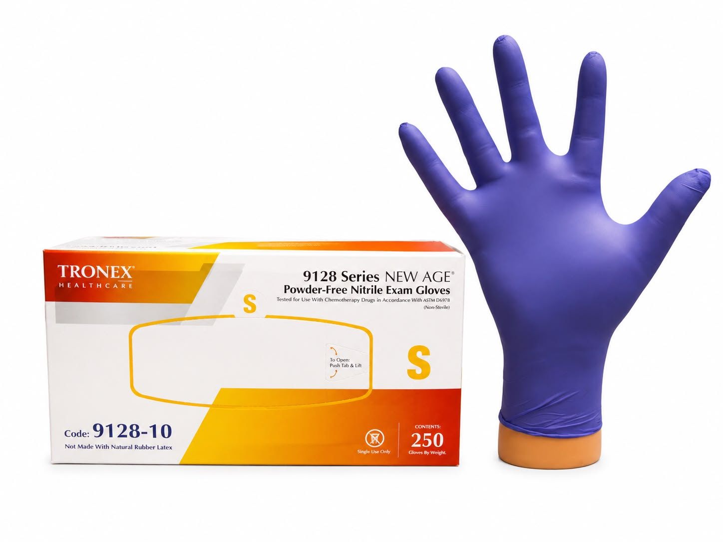 Tronex 250 Counts 9128 Series Nitrile Exam Glove. 5820 Cases. EXW Los Angeles $9.95 Box of 250 Gloves. Retail $165.59/ case 