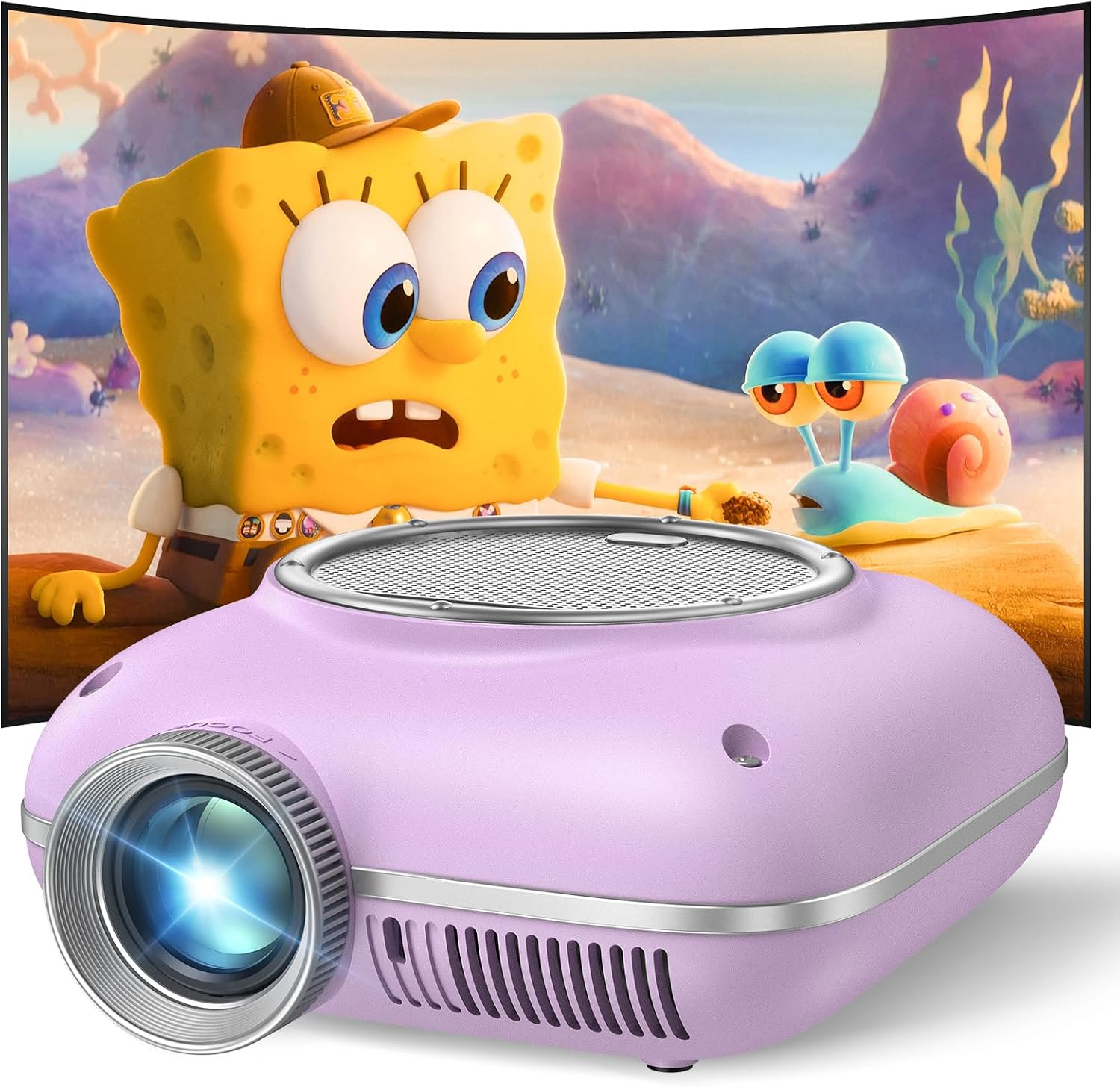 HOMPOW 1080P Two -Way Bluetooth Portable Mini Projector.  460 Units. EXW New Jersey $19.95 Unit. Retail $69.99