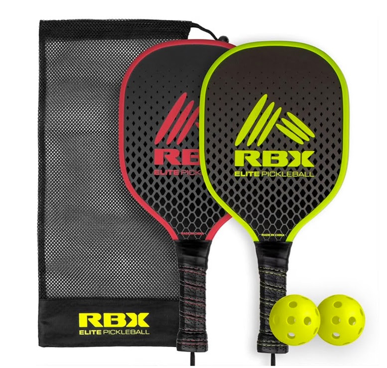 RBX Wooden Pickleball Set - 2 Premium Paddles & 2 Balls. 14,670 Sets. EXW Los Angeles $4.85 Set.