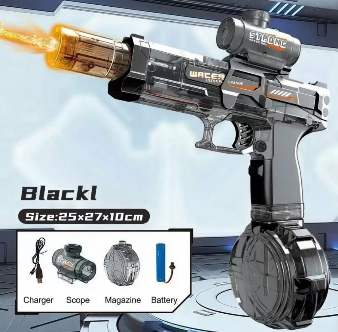 Electric Water Toy Guns. 4500 Units. EXW Los Angeles $3.50 Unit.