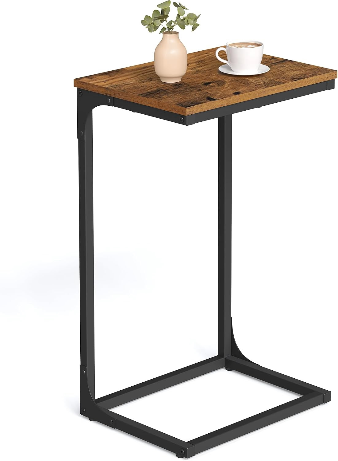 VASAGLE C-Shaped Couch Side Table with Metal Frame. 1150 Units.  NJ $8.95 Unit. Retail $29.99
