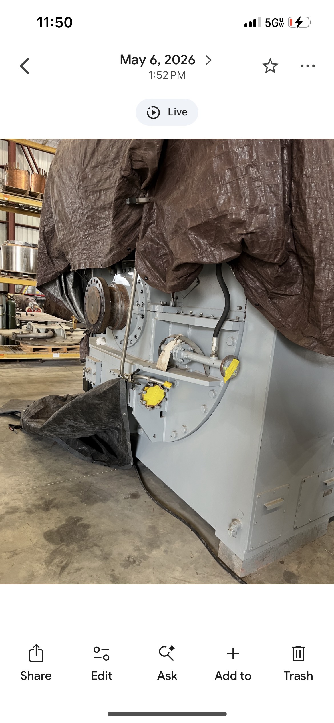 Exclusive Equipment Listing: Fully Refurbished 51.294 MVA Brush Generator (Zero-Hour / 60Hz / 13.8kV
