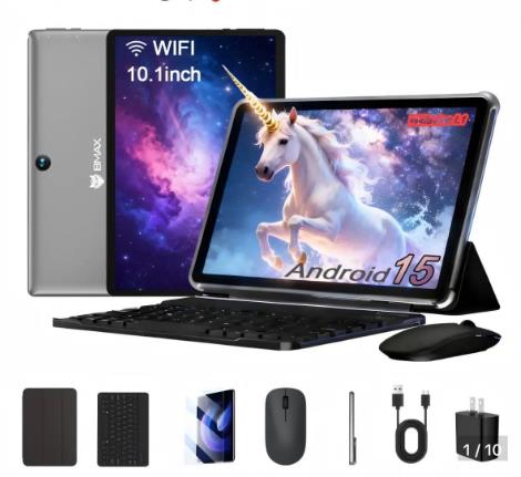 Bmax i9 Plus 10.1 inch Android15 24GB RAM(4GB+20GB Expansion) 128GB ROM WiFi 6 Tablets. 2100 Units. EXW Los Angeles  $80.00 Unit. Retail $258.70 (On sale now $123.49)