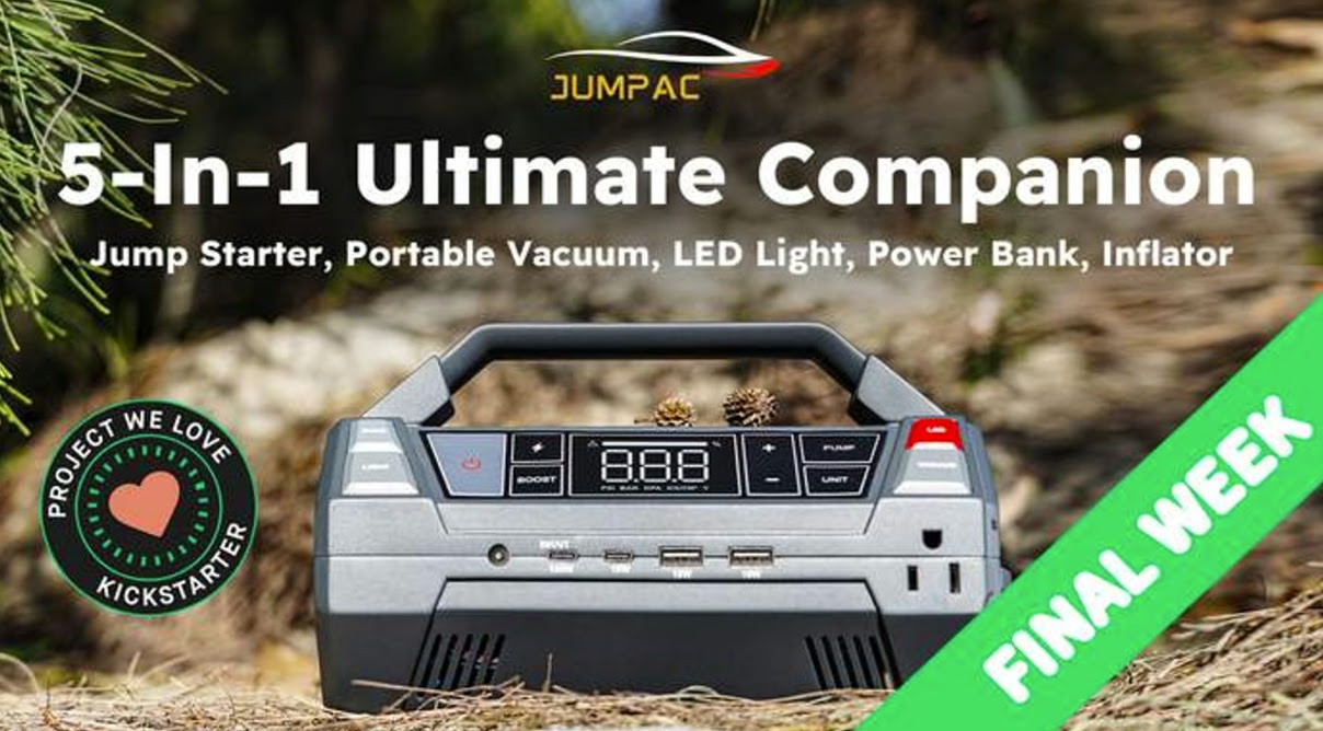 JUMPAC 5-in-1 Multi-Function Car Emergency Kit.   640 Units. EXW Los Angeles ONLY  $37.00 Unit.
