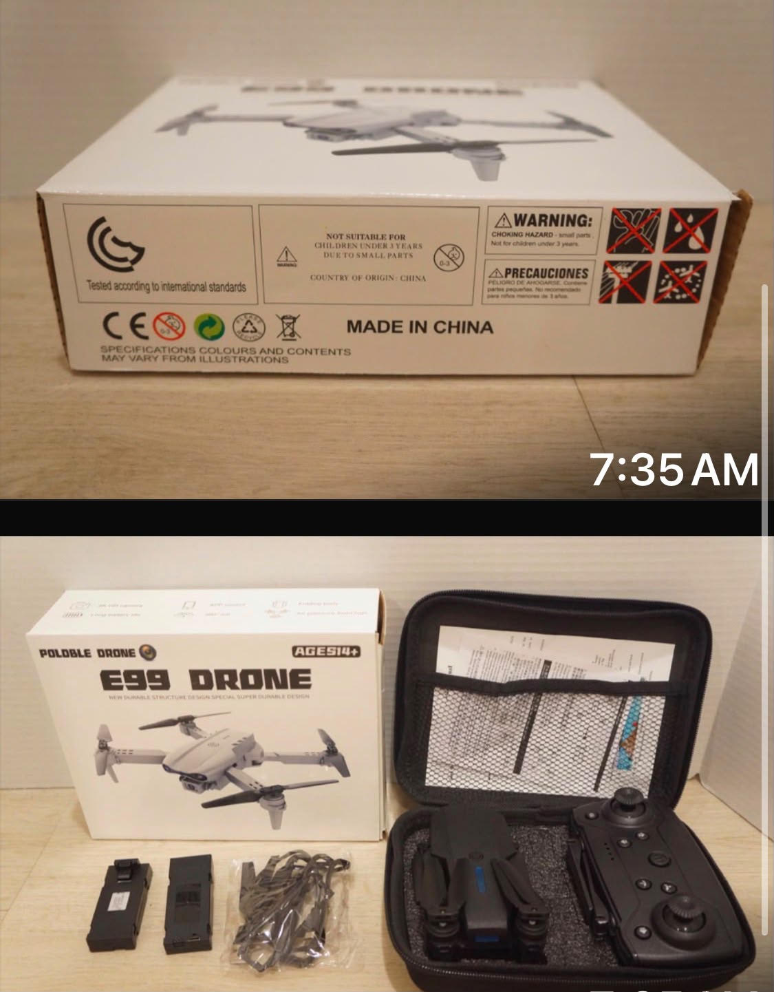 900 Foldable remote-control drone with a compact, portable design. available