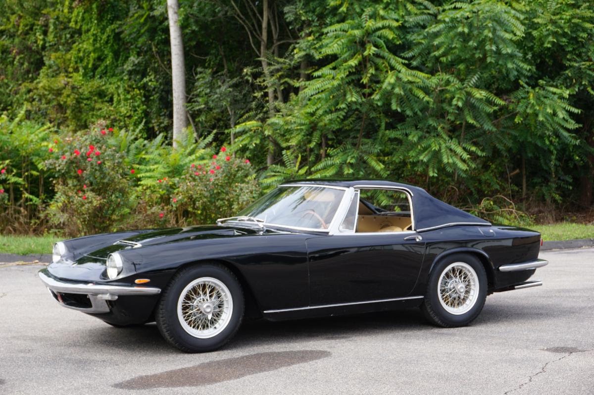 1968 Maserati Mistral Spyder: Factory Hardtop and Matching Numbers