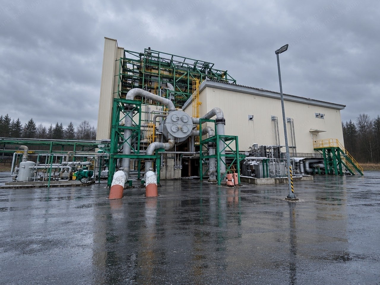 Siemens, 2020, Biomass Steam Turbine Power Plant, 54 MW, 60 Hz, 13,800 V