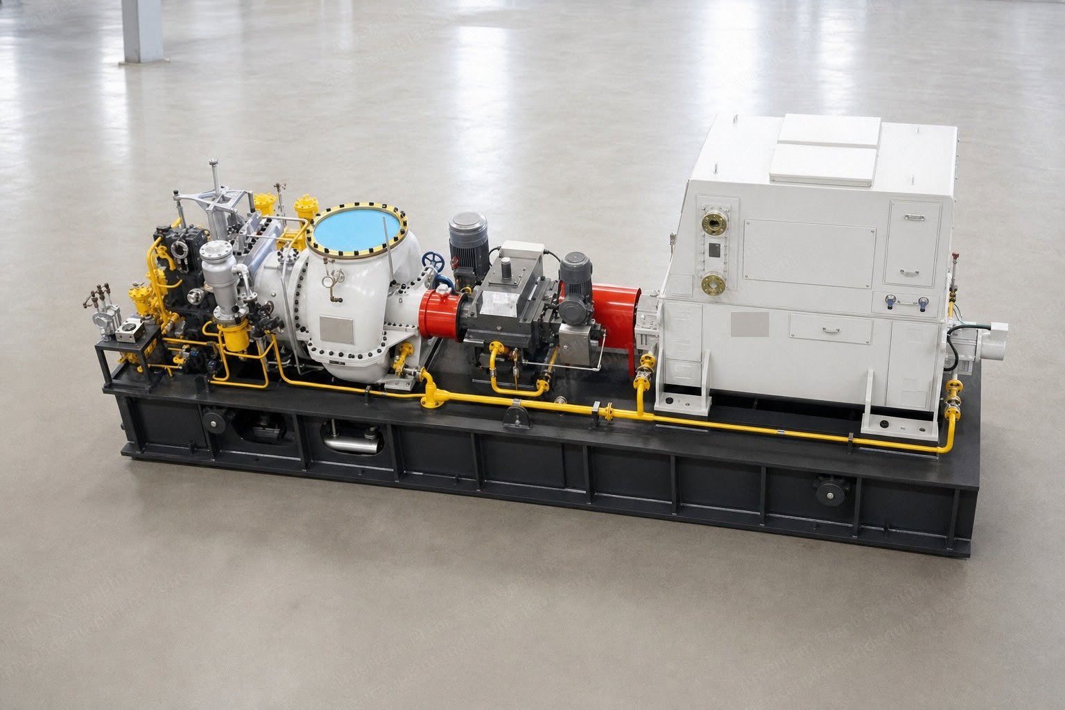 NovaStar, SS117, Back Pressure Steam Turbine Generator Unit, New, 6 MW, 13.8 kV, 60 Hz
