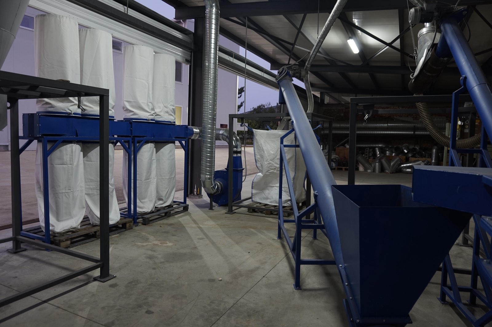 For Sale - The complete Tire Shredding & Separation Line