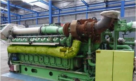 Jenbacher, GE620 GSE 02, 2000, 2.8 MW, 50 Hz, Gas Generator Set
