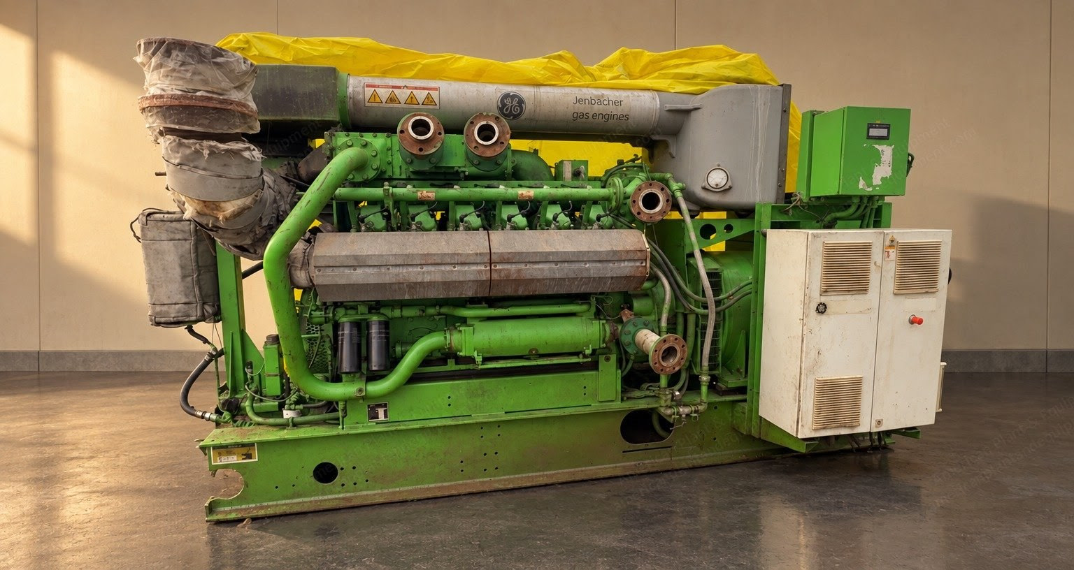 Jenbacher, J312 GS-C 05, Gas Engine, 657 kW, 1,500 RPM, 22,000 Hours