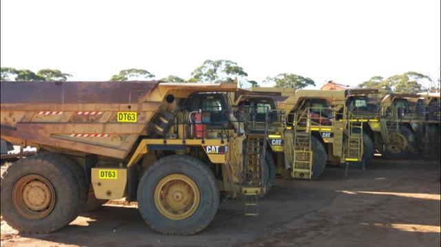 We can offer you the attached & below trucks from Australia :