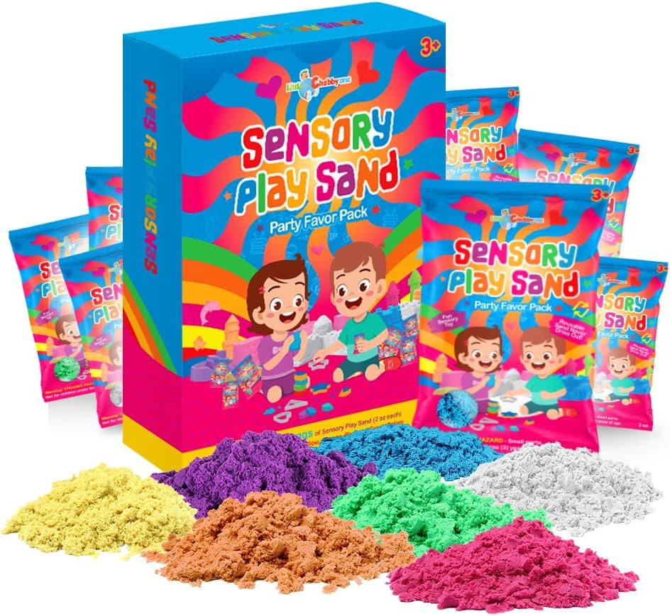 LITTLE CHUBBY ONE Sensory Play Sand.  14500 Boxes. EXW Los Angeles $4.75 Box.