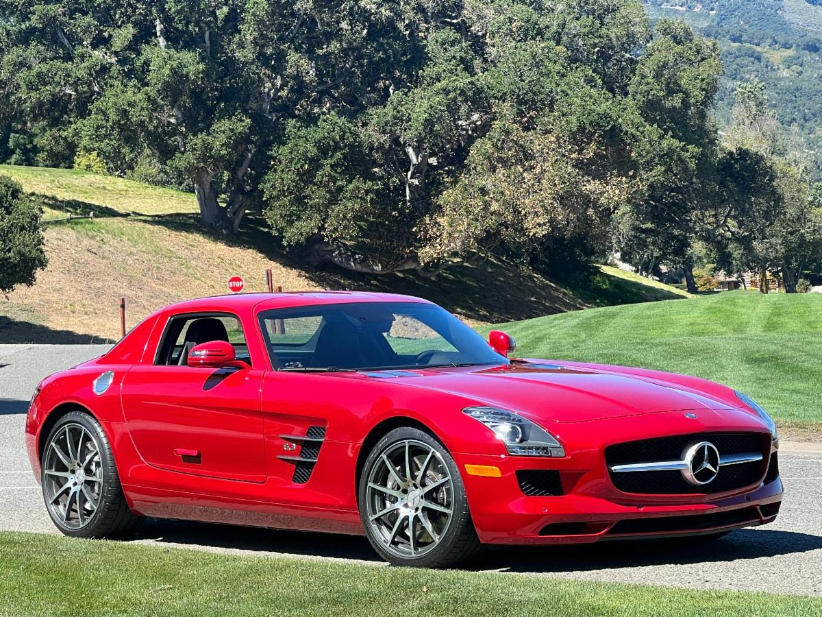2012 Mercedes-Benz SLS AMG Coupe with 3,114 Miles