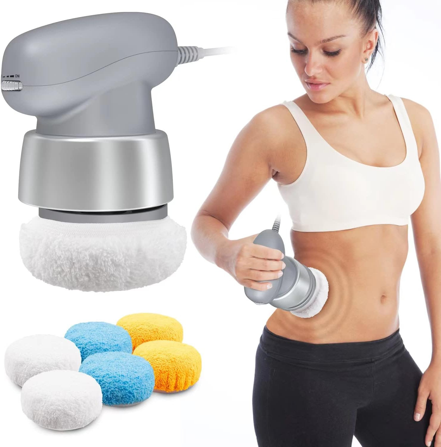 Cellulite Body Sculpting Massager with 6 Washable Pads. 6500units. 