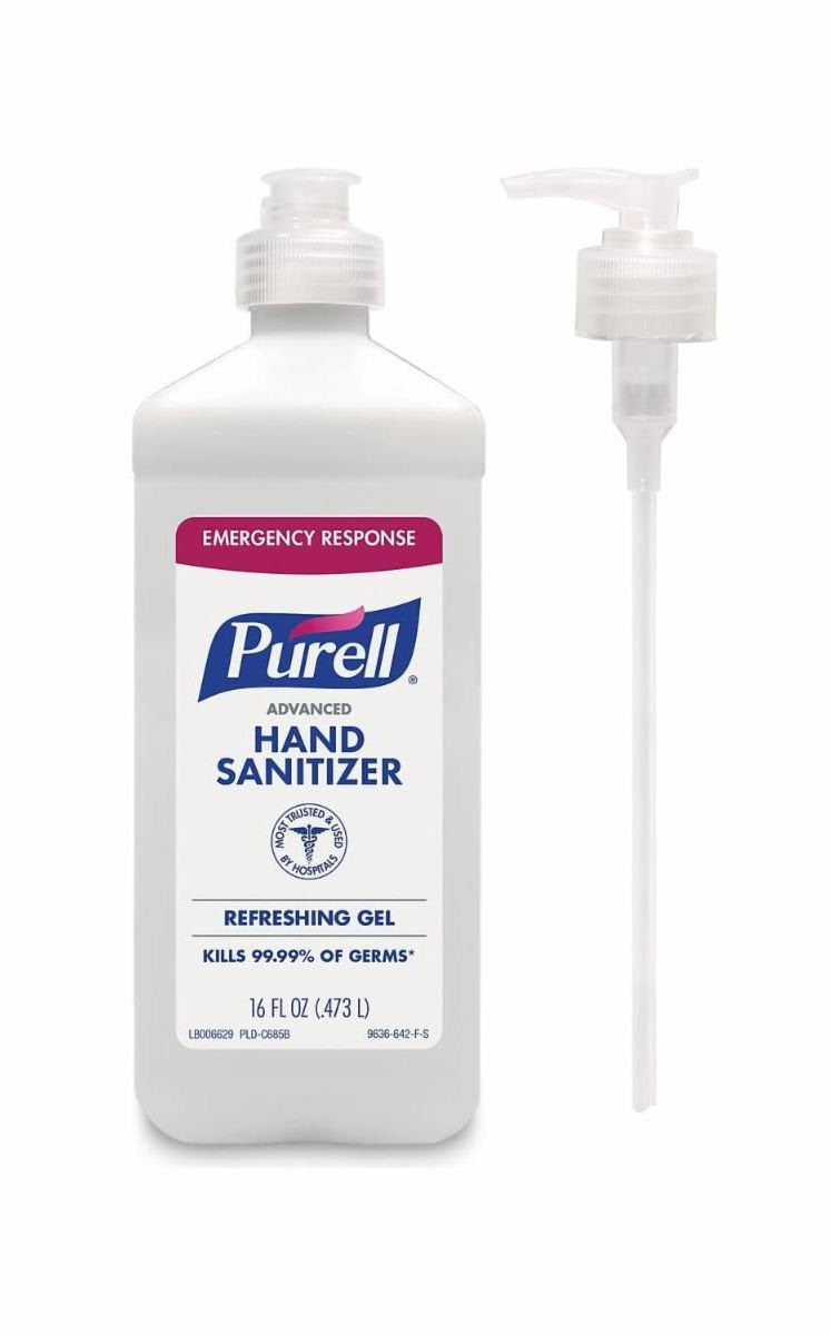 Purell 16 oz Fresh Gel Advanced Hand Sanitizer. 42,336 units.