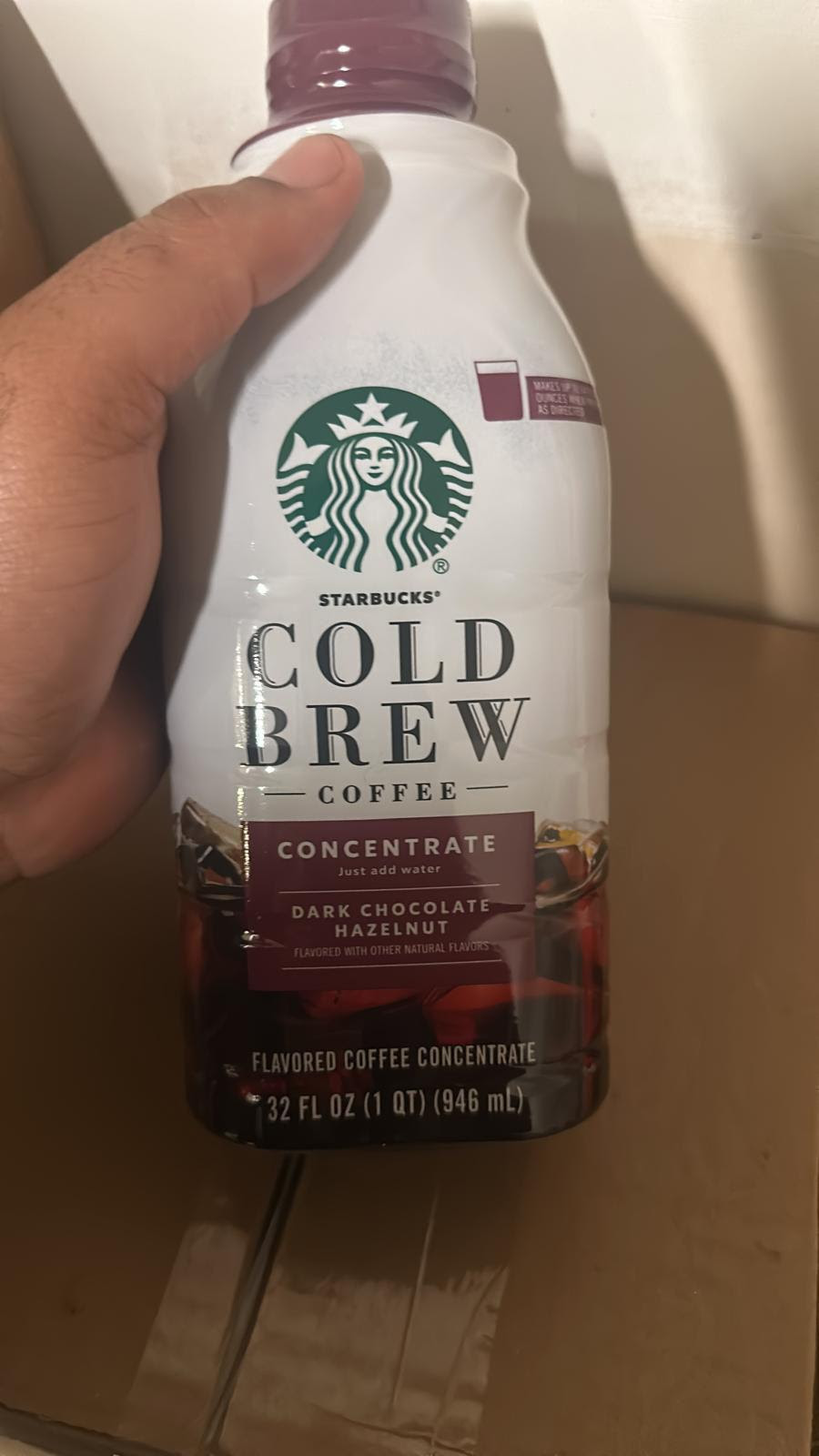 Starbucks 32 oz Cold Brew Coffee. 13824 Bottles.