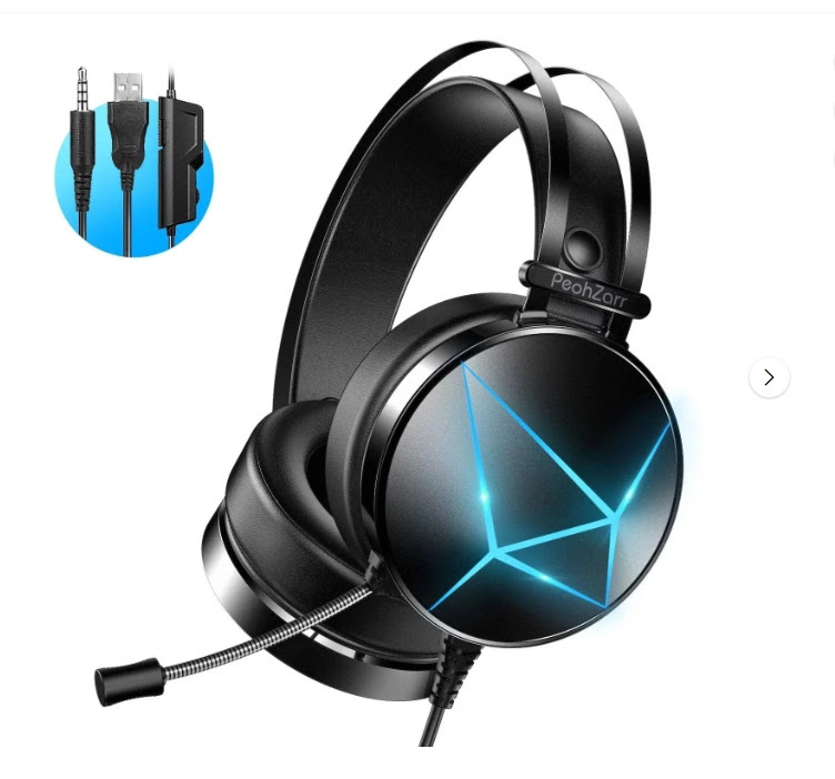 PeohZarr Wired Noise Canceling Gaming Headset.  4396 units. EXW Los Angeles $6.50 unit.