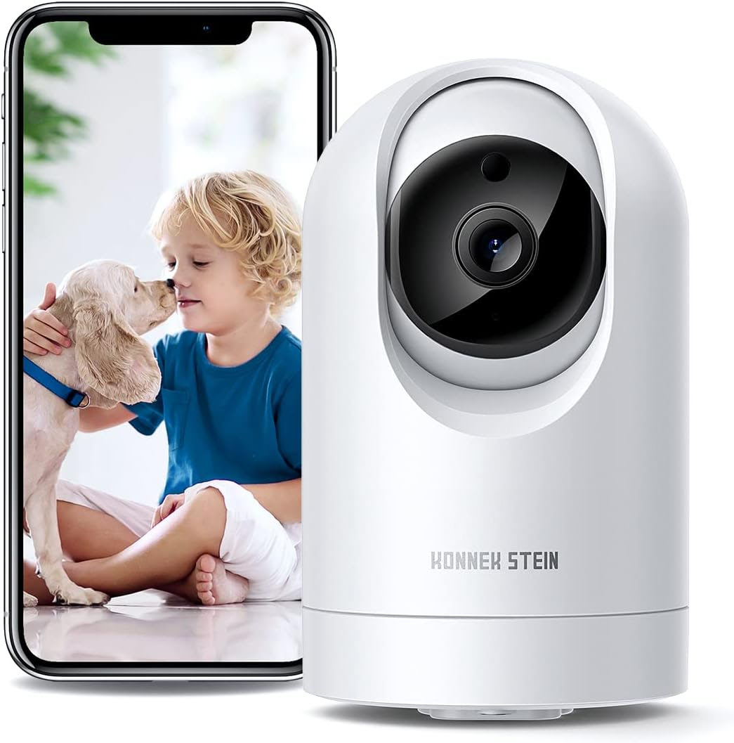 Konnek Stein 2.4G 1080P 360-Degree Baby Monitor & Home Security Camera. 3900 units. 