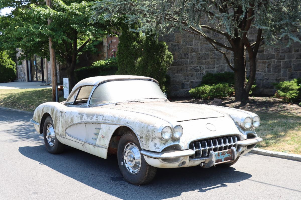 Original Barn-Find 1960 Chevrolet Corvette Factory Hardtop