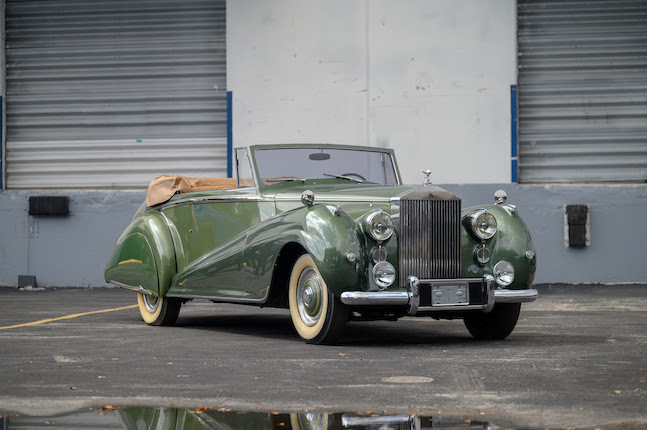 One of 6 Built 1952 Rolls-Royce Silver Dawn DHC Coupe Left-Hand Drive