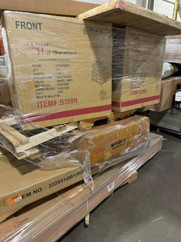 Wayfair Furniture Truckload