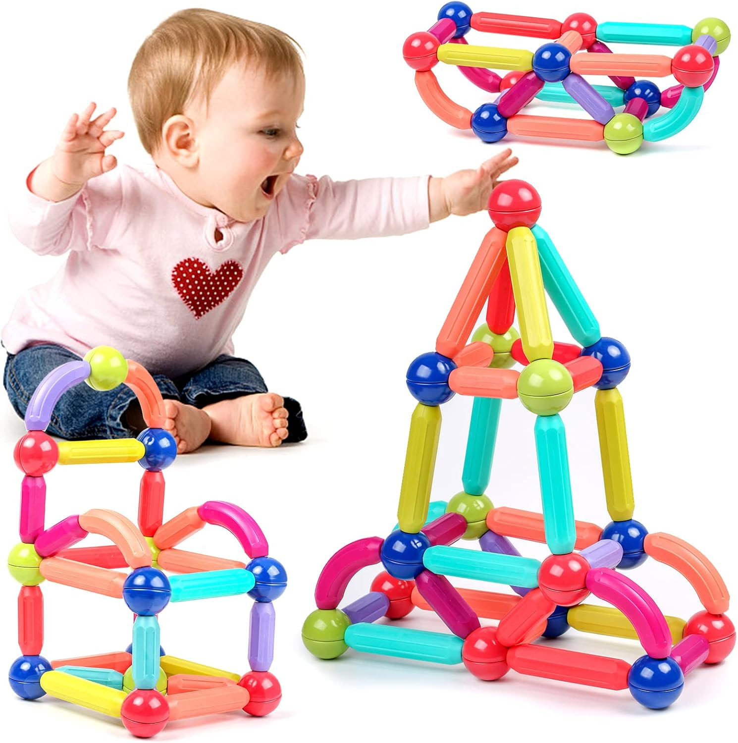 32 Piece Magnetic toys Building Sticks Set. 720 Sets. EXW Houston, TX $4.95 Set.