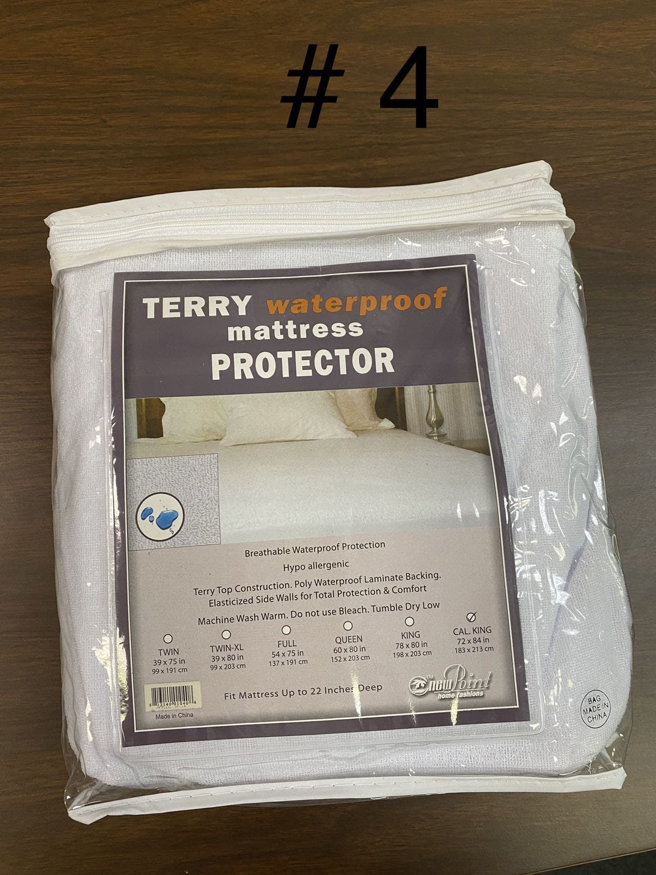 Mattress Protector Closeout. 2176 units.  EXW Los Angeles $8.95 unit.