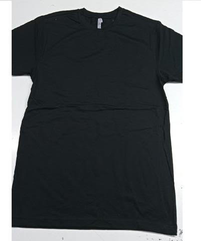 Black T shirt 160 gsm great for printing / promos / campaigning and more  