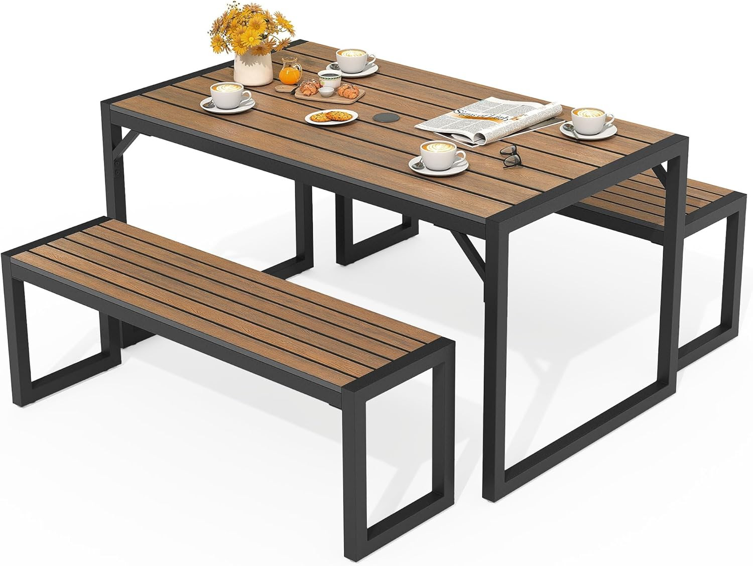 YITAHOME Patio Dining Table. 234 Sets.  EXW LOS Angeles $65.00 Set. Retail $319.99